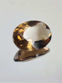 Smokey Quartz 15,3 ct oval