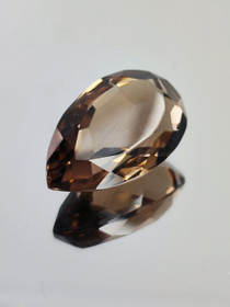 Smokey Quartz 21,2 ct pear