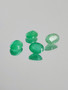 Emerald lot ( 5  x 4 - 3 x 2 mm \ 0,3 ct ) oval