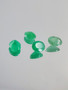Emerald lot ( 5  x 4 - 3 x 2 mm \ 0,3 ct ) oval
