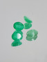 Emerald lot ( 5  x 4 - 3 x 2 mm \ 0,3 ct ) oval