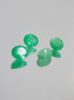 Emerald lot ( 5  x 4 - 3 x 2 mm \ 0,3 ct ) oval