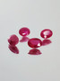 Ruby lot ( 4 - 3  x 3 - 2 x 2 - 1 mm \ 0,2 ct ) oval