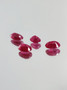 Ruby lot ( 4 - 3  x 3 - 2 x 2 - 1 mm \ 0,2 ct ) oval