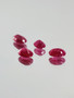 Ruby lot ( 4 - 3  x 3 - 2 x 2 - 1 mm \ 0,2 ct ) oval