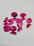 Ruby lot ( 4 - 3  x 3 - 2 x 2 - 1 mm \ 0,2 ct ) oval