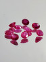 Ruby lot ( 4 - 3  x 3 - 2 x 2 - 1 mm \ 0,2 ct ) oval