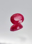 Ruby 2,2 ct oval