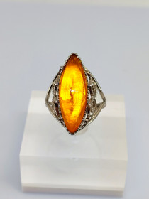 Vintage Baltic Amber ring