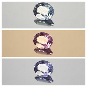 Safiiri (synt.) 7,4 ct ovaali