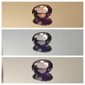 Safiiri (synt.) 10,4 ct ovaali