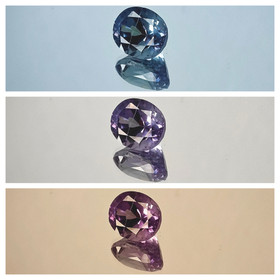 Safiiri (synt.) 7,9 ct ovaali