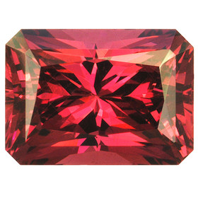 Smaragdi hiottu Rhodoliitti granaatti 7mm