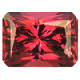 rhodolite Emerald cutting 7mm