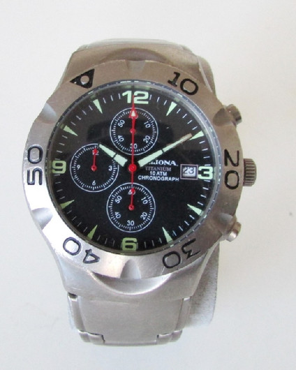 Leijona titanium chrono