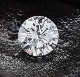 Moissaniitti pyöreä 1.00ct