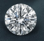 Moissanite round 1ct