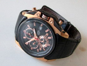 Pulsar musta chrono, hyvässä kunnossa