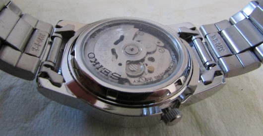Seiko 5,big size uusi automaatti erikoisella näytöllä