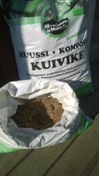 *Huussi-kompostikuivike 40 litraa säkki, sisältäen rahdin