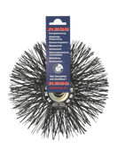 GFK-haspelin / iskuharjapaketin harjalevysetti 3kpl, nylon, kiinnitysreikä ø28mm 