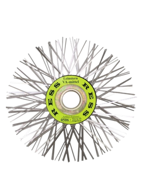 GFK-haspelin / iskuharjapaketin harjalevy, metalli, kiinnitysreikä ø28mm