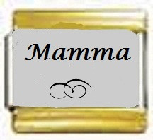 Mamma, kullanväriset reunat