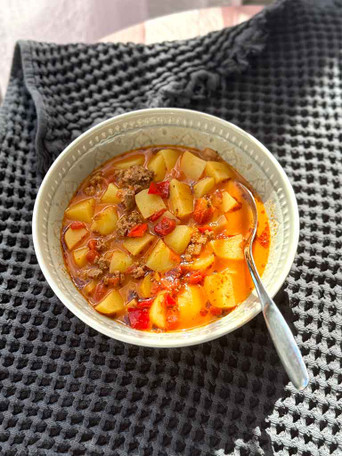 Hittiruoka: cowboy-keitto