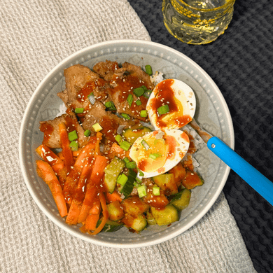 Bibimbap joulukinkusta