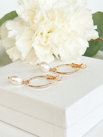 Baroque hoop korvakorut