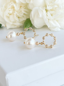 Grace Zirkonia makeanvedenhelmi korvakorut  