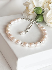 Freshwater pearl silver rannekoru  