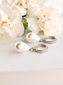 Pisara silver rengaskorvakorut 