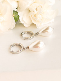 Pisara silver rengaskorvakorut 