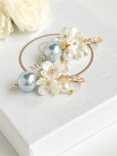 Jade Blue korvakorut 