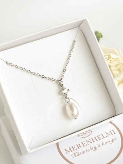 Zirkonia  Silver kaulakoru
