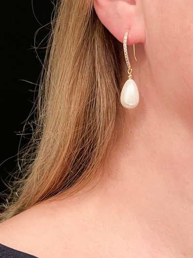 Pisara zirconia  korvakorut 