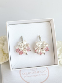 Daira Silver Rose korvakorut