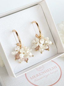 Evelyn korvakorut (Vintage Rose )