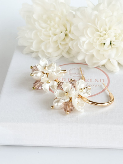 Evelyn korvakorut (Vintage Rose )