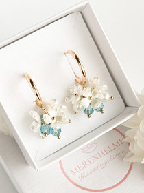 Evelyn Aqua korvakorut 