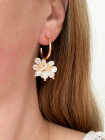 Evelyn Floral korvakorut 