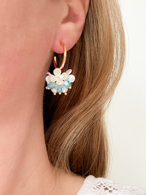 Evelyn Aqua korvakorut 