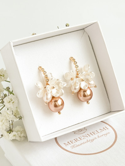 Jade Rose Gold korvakorut 