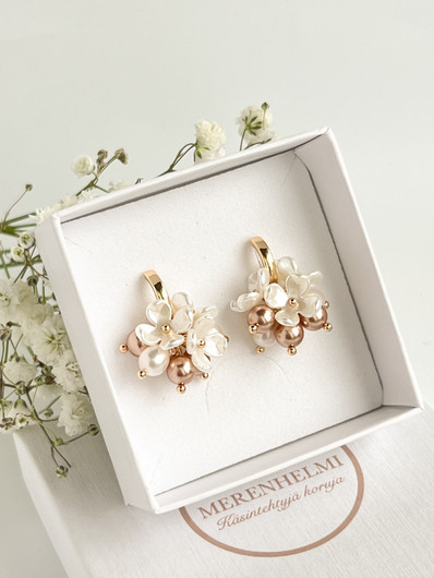 Fiore Rose Gold korvakorut 