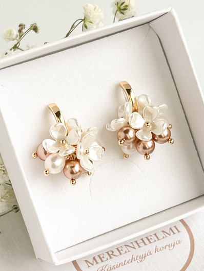 Fiore Rose Gold korvakorut 