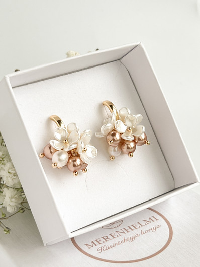 Fiore Rose Gold korvakorut 