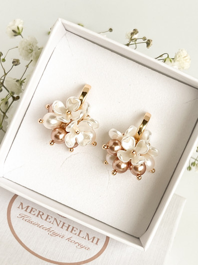 Fiore Rose Gold korvakorut 