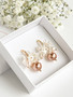 Jade Rose Gold korvakorut 