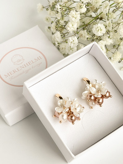 Fiore Rose Gold korvakorut 
